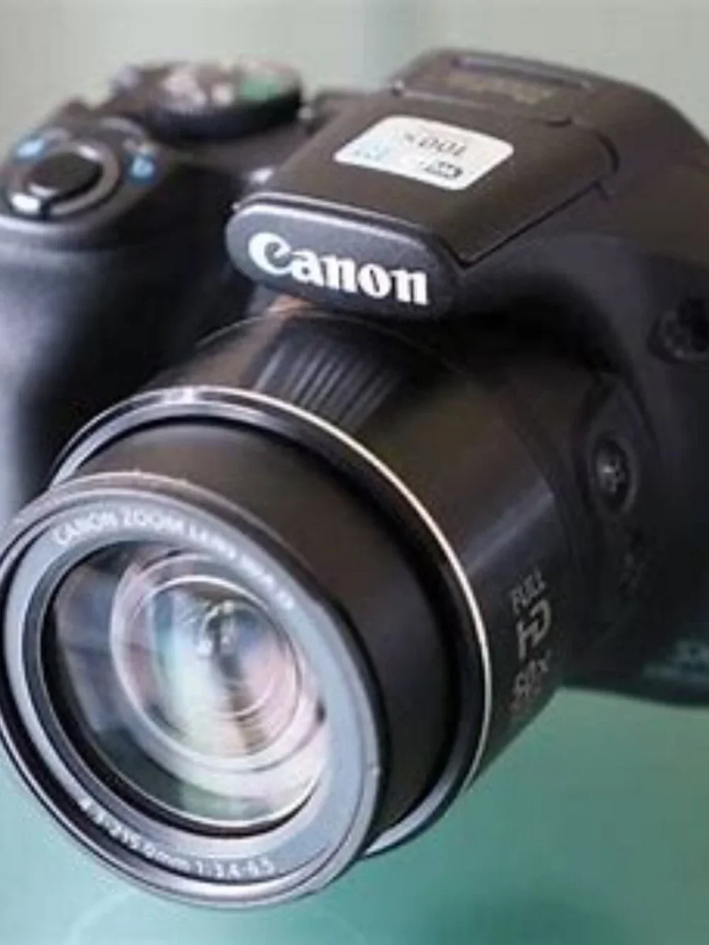 Canon Powershot SX530HS Black Point and Shoot Digital Camera w Bag with Charger